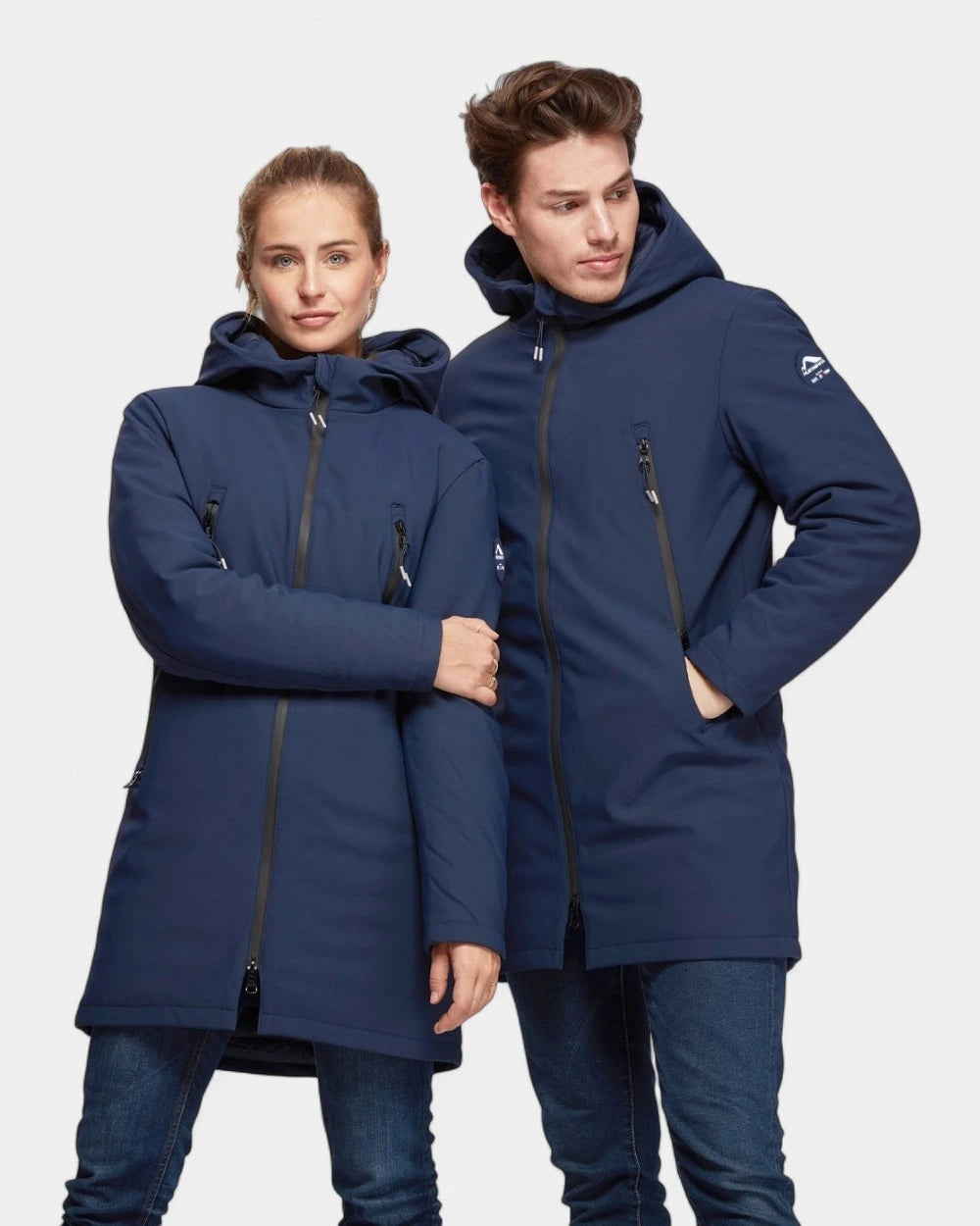 Parka softshell avec doublure doudoune à personnaliser - 1